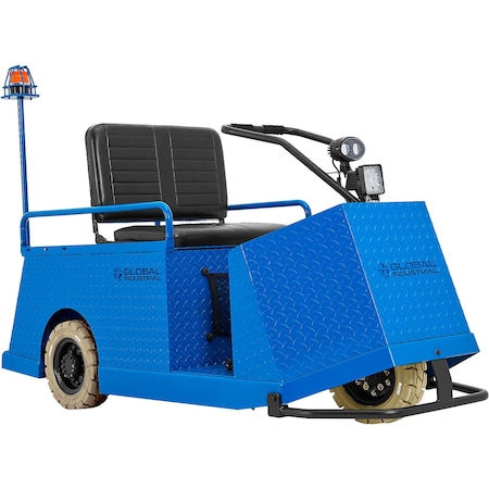 Global Industrial Warehouse Personnel Carrier, Steel, 86 in L, 30-11/16 in W, 45 in H 800574